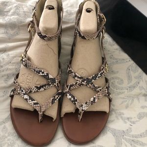 Guess Nude Snake Sandals